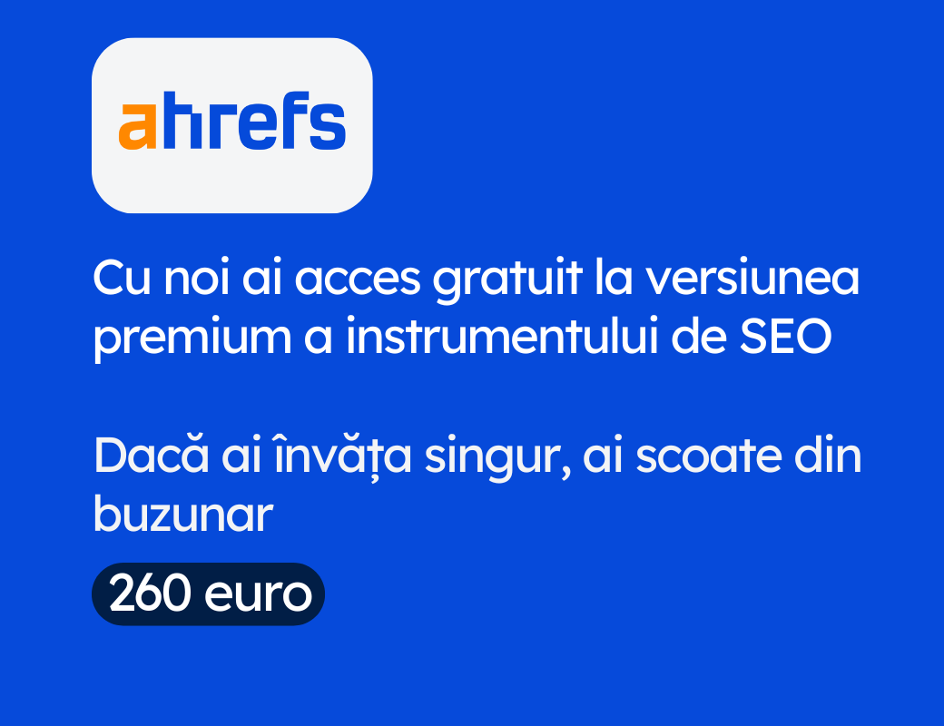 Practică reală din timpul cursului - optimizezi website-uri cover