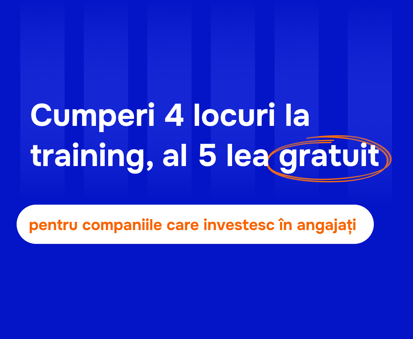 Oferte adaptate numărului de participanți la training picture