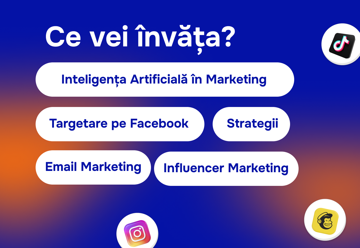 Un singur curs - o mulțime de competențe noi! picture