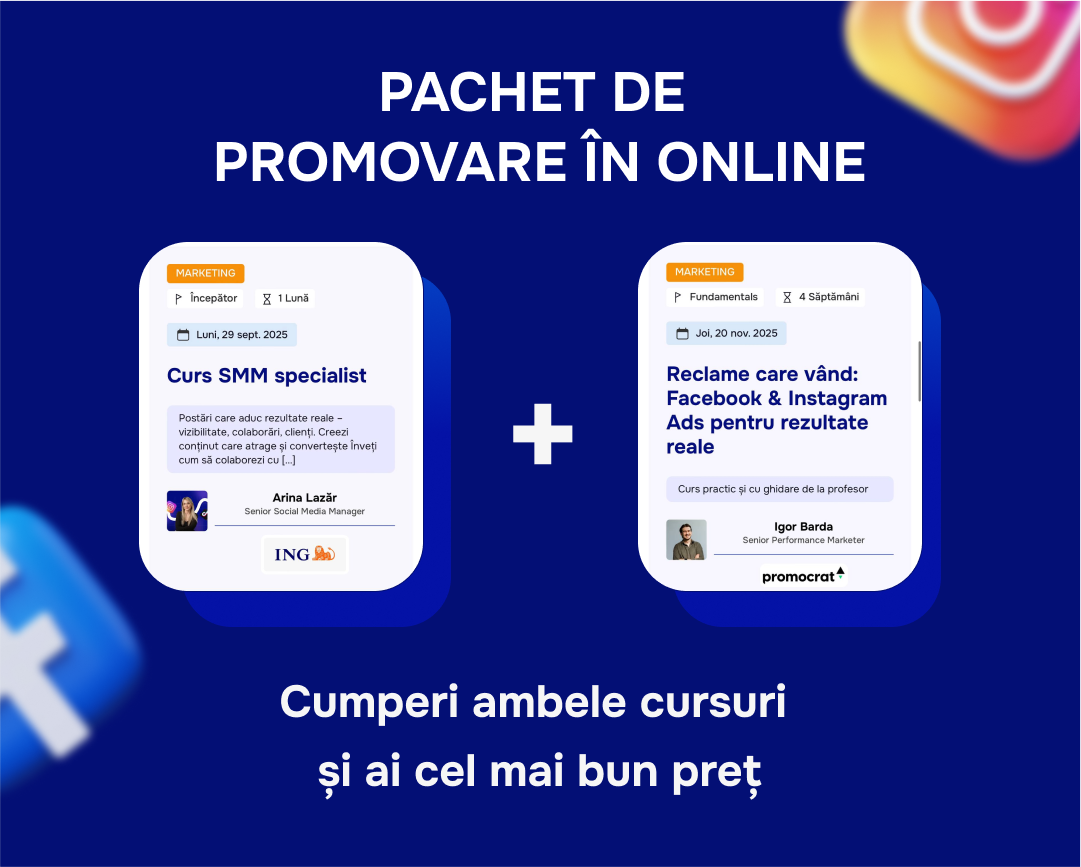 De la strategii organice la reclame care convertesc - tot ce ai nevoie pentru a stăpâni social media. cover
